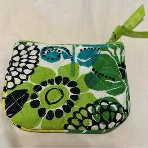 Vera Bradley Limes Up Coin Wallet/ Small Pouch. Retired Pattern.New without Tags